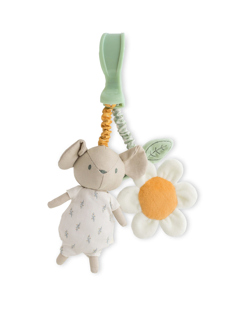 “Spring Cottage” Pull Down Rattle - Mimosas – Kalencom